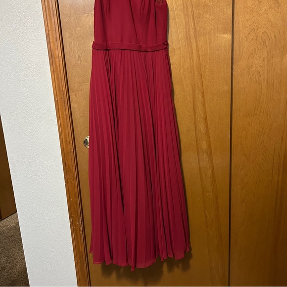 Azazie Bridesmaid Dress in Burgundy - Picture 2 of 6